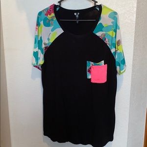 Glitzy Girlz Boutique Plus Size Short Sleeve Shirt